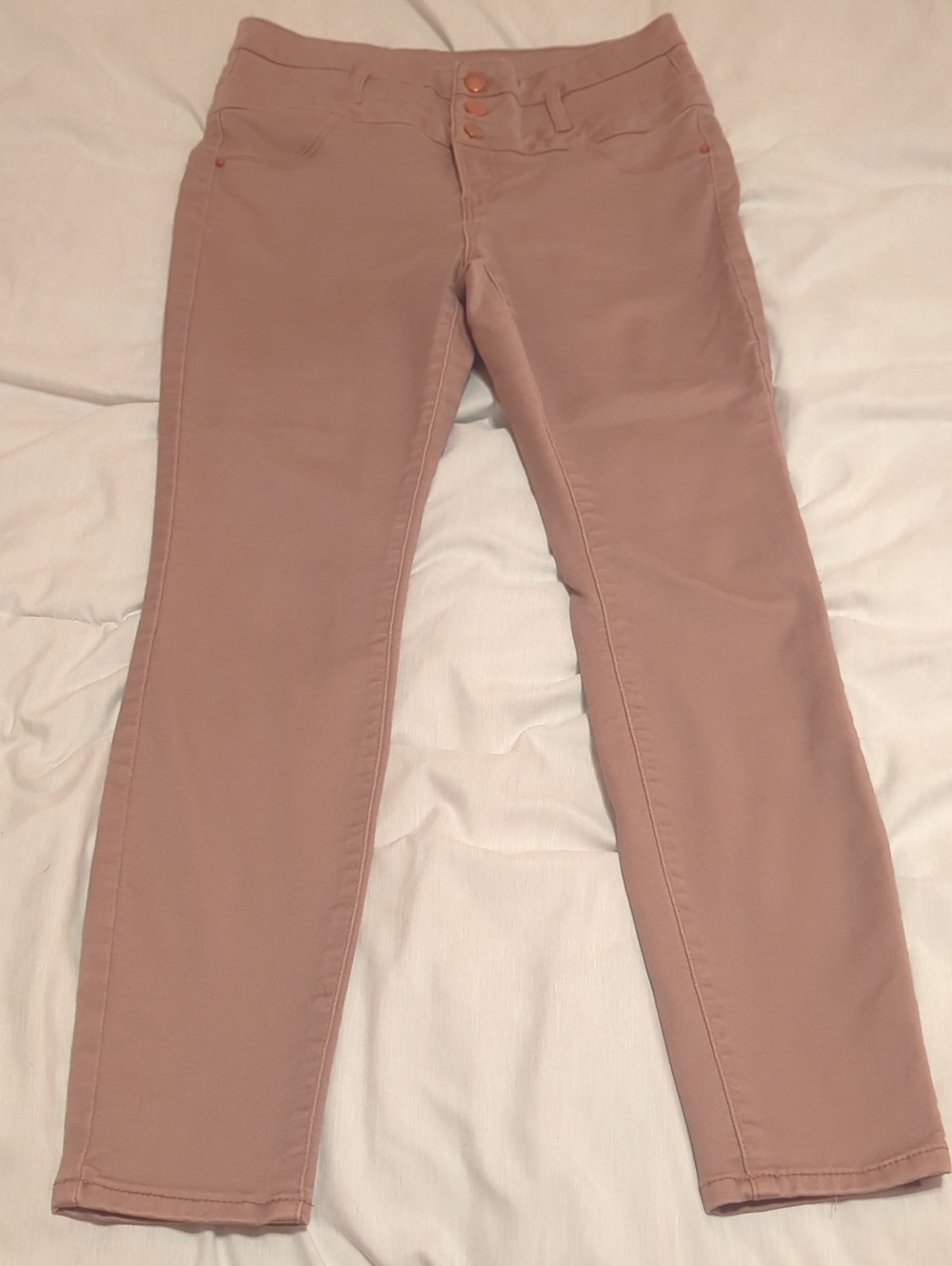 refuge Slim Skinny Jeans in Mauve Pink